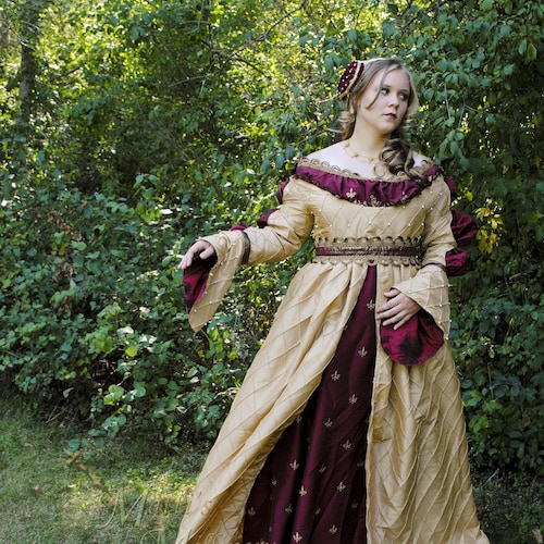CUSTOM Renaissance Italian Borgias Ever After Dress Costume - Etsy