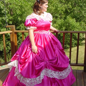 CUSTOM Victorian Bridal Civil War Steampunk Ball Gown Dress in - Etsy