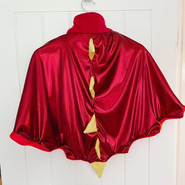 Dinosaur dragon dress up wings cape. Perfect for mini dragons. Carnival wings, role play, dinosaur theme, pretend play, costume, world book