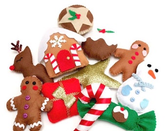 Christmas pick your own decs, handmade. Choose your own decorations, christmas decoration, garland, decor