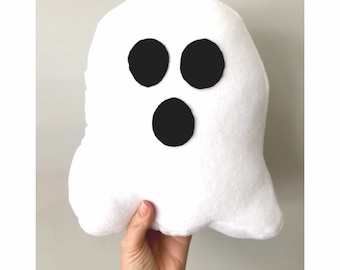 Ghost cushion pillow. Halloween, spooky style pillow. Perfect to brighten up any room. Kids room, nursery, l theme