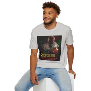 Camiseta preta de boicote econômico, camiseta Juneteenth, camiseta unissex Black Wallets Voted 2025, camiseta de empoderamento