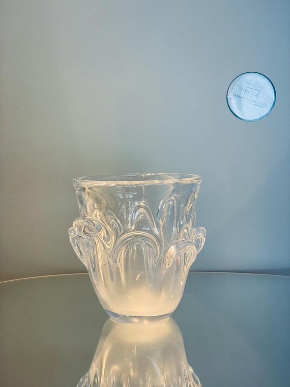 Val Saint Lambert Antonio and Guido Bon Vase - Etsy