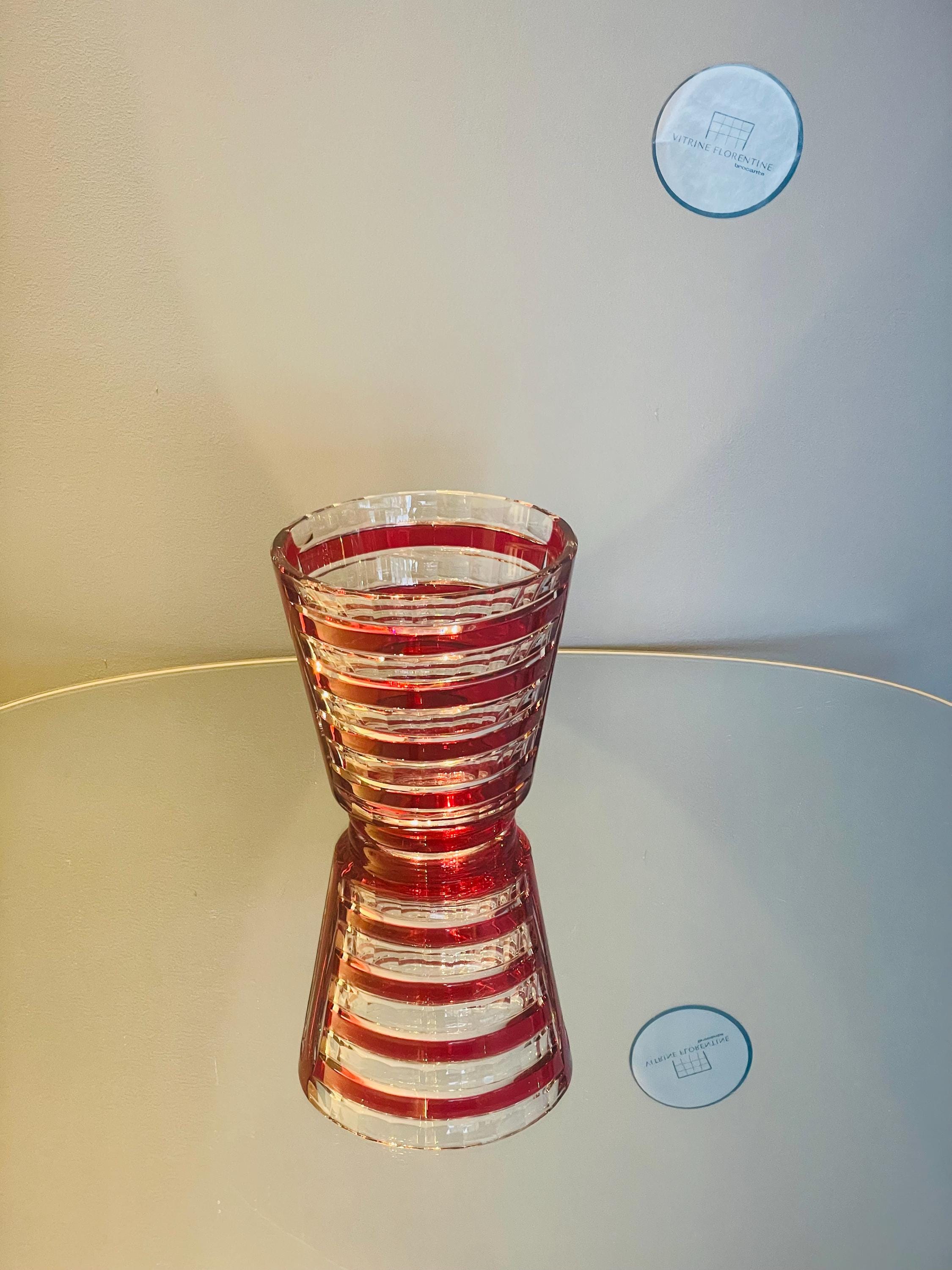 Val Saint Lambert Vase - Etsy