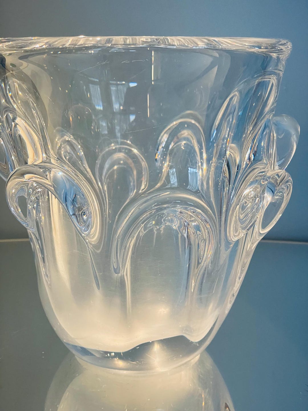 Val Saint Lambert Antonio and Guido Bon Vase - Etsy