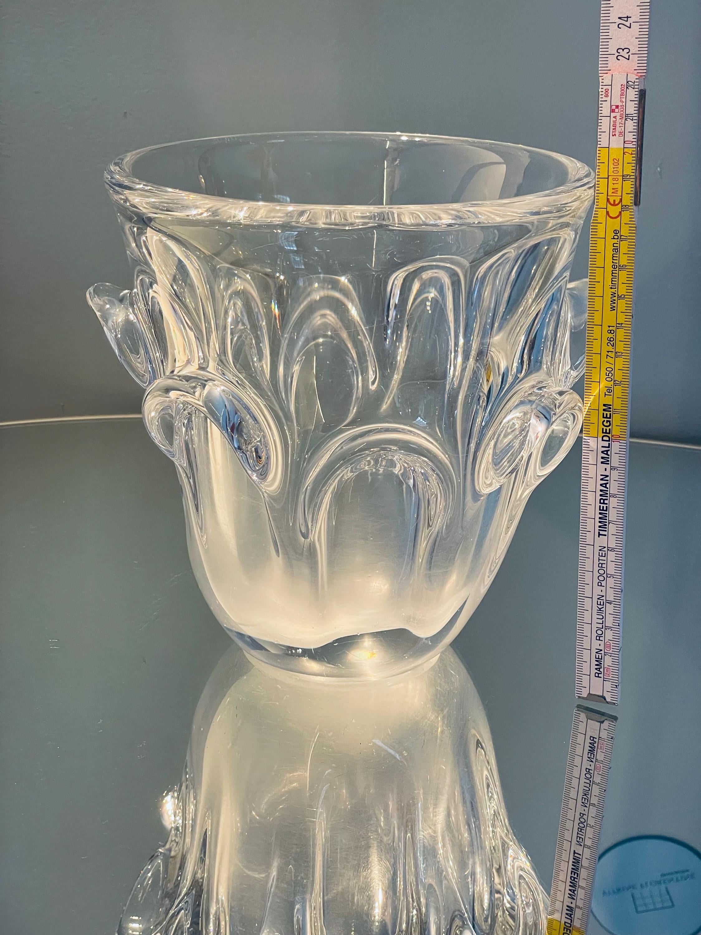 Val Saint Lambert Antonio and Guido Bon Vase - Etsy