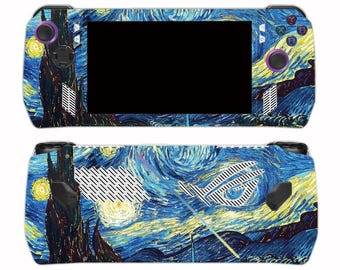 ROG Ally Skin Starry Night Vinyl Wrap - Matte Art Konsolen Aufkleber Schutzhülle