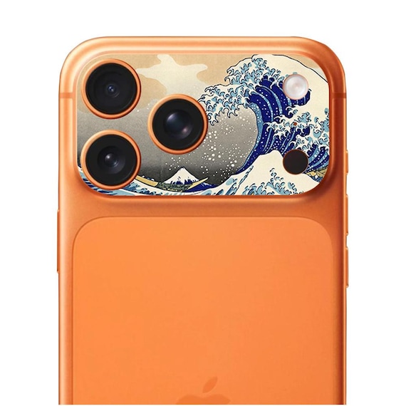 Artistic Camera Skin for iPhone 17/18 Pro & Pro Max, 2 Vinyl