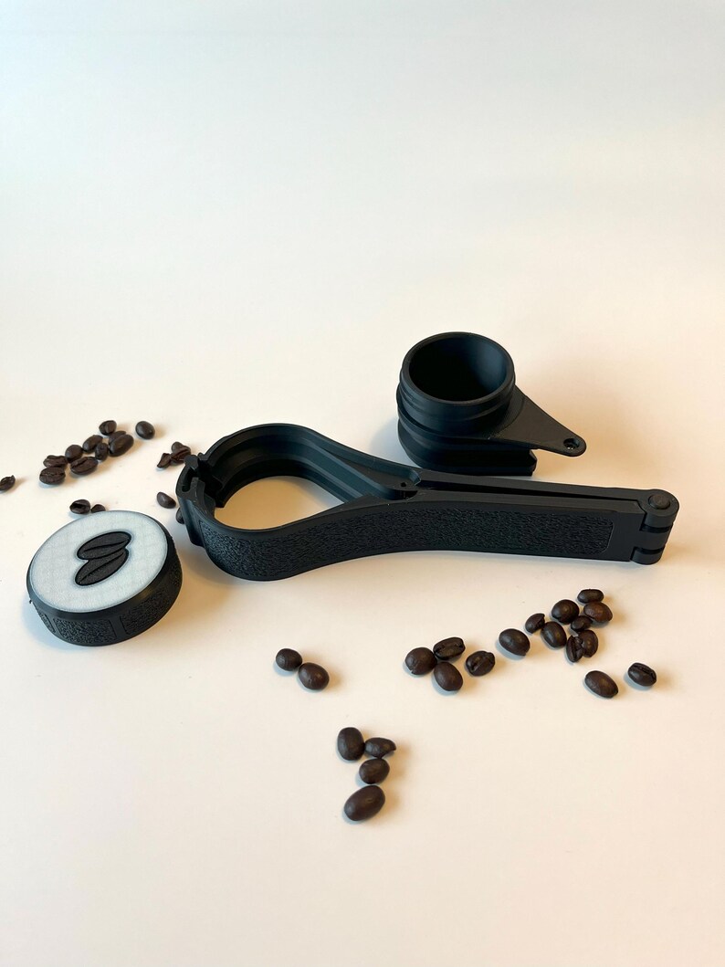 DavesJavaworks Coffee Bean Bag Clip - Thumbnail 2