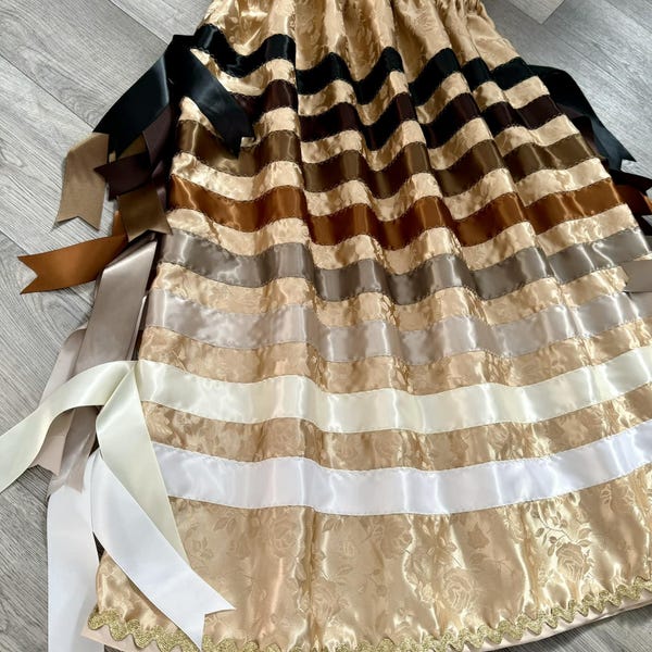 Salabye Ribbon Skirt (WHITE)