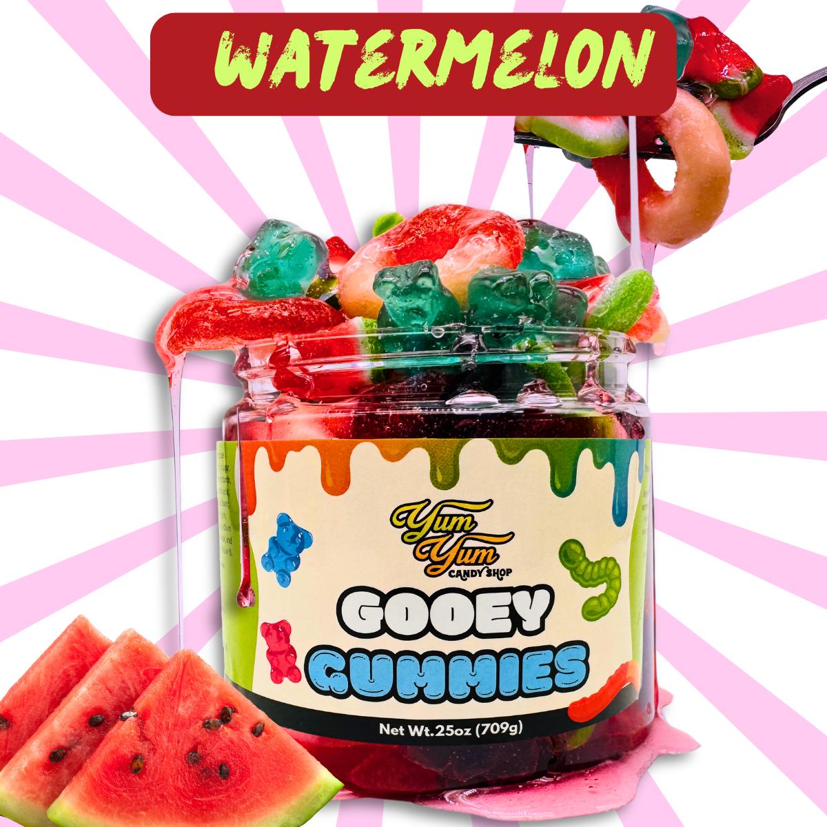 Blue Raspberry Watermelons Sweet Gooey Gummies – Blue Raspberry & Watermelon in Sweet Ooze | Candy ...
