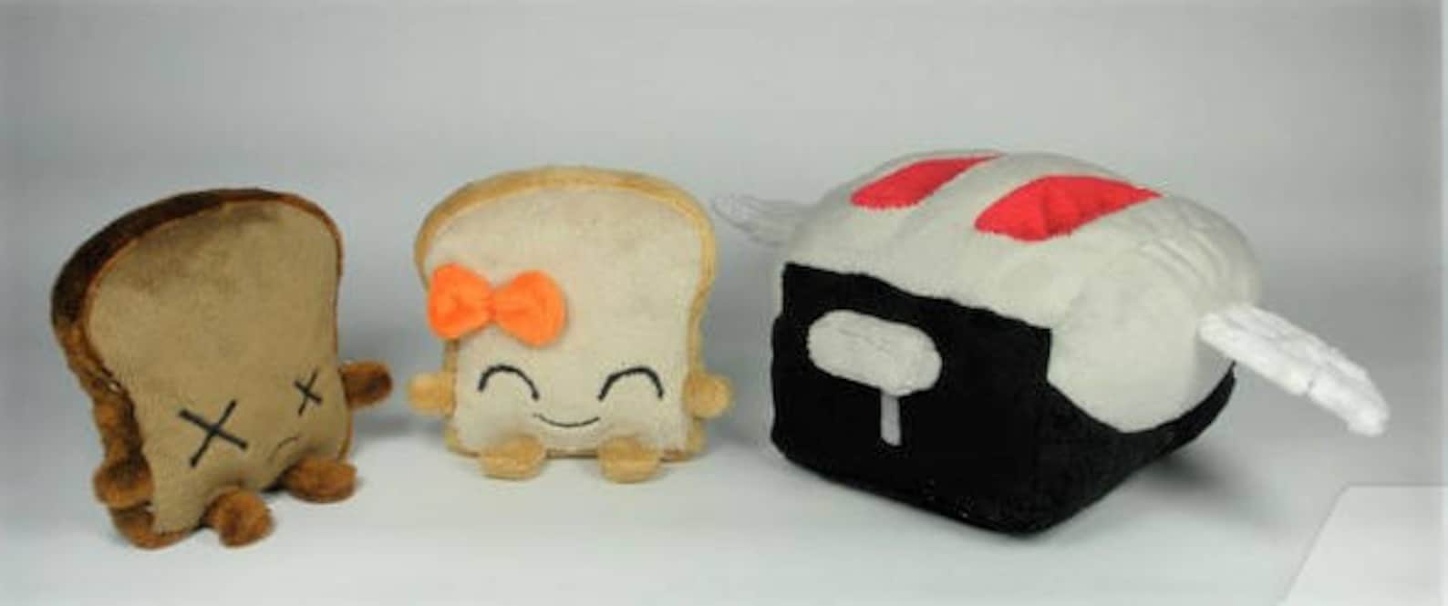 carno toast plushie for sale