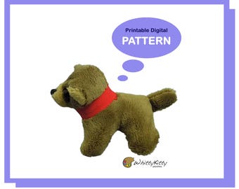 PATTERN - Pocket Pup Plushie