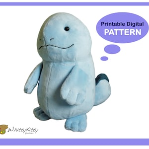 PATTERN - Fish Monster Plushie
