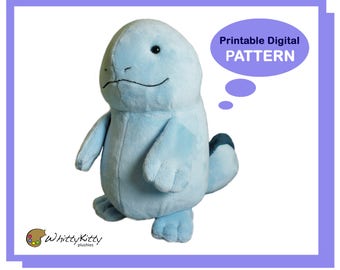 PATTERN - Fish Monster Plushie