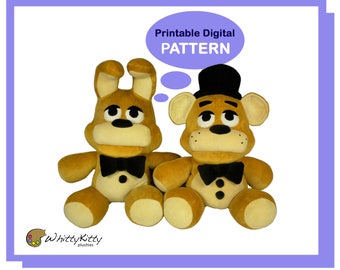 PATTERN - Spooky Teddy Bears