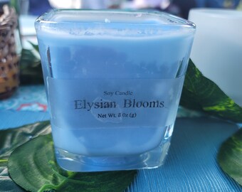 Elysian Blooms 16oz Soy Floral Scented Candle