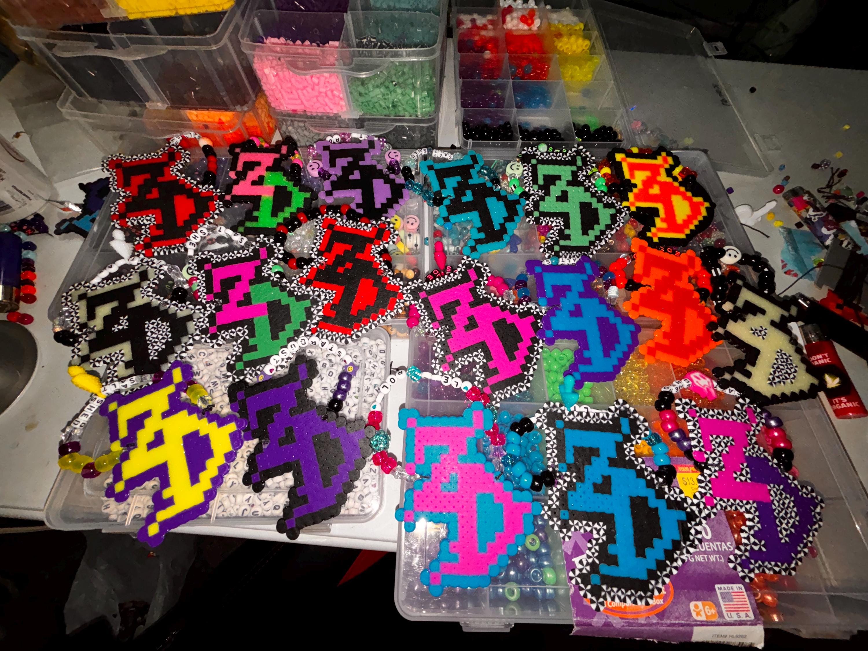 Small Zeds Dead Perler Kandi Single - Etsy