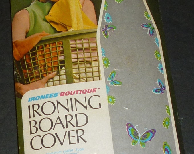Vintage Ironing Board Cover 1970s Ironees Boutique NOS Boho Etsy