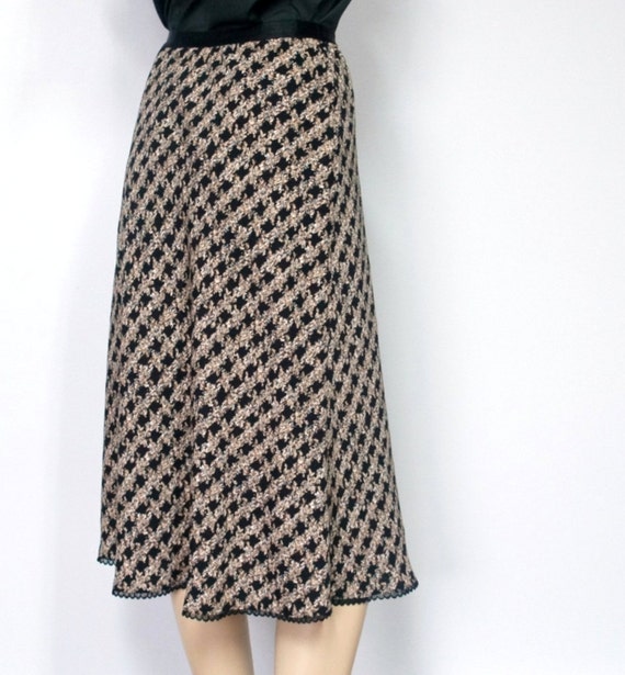 Full Skirt Vintage Size Tagged 16 Elastic Waist L… - image 3
