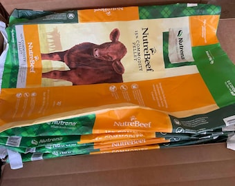 Empty feed bags for crafting