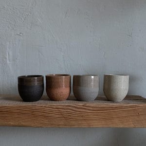 Handmade Ceramic Mug, Rustic Coffee or Tea Cup, Stoneware Drinkware, Cozy Kitchen Pottery Mug, Handcrafted Gift for Her, Him, or Friends