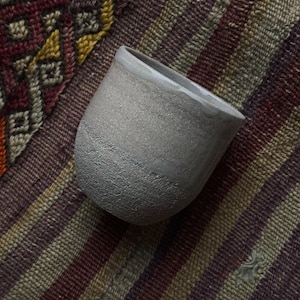 Handmade Matcha Mug, Ceramic Coffee Mug 250 ml, Stoneware Tea Cup, Minimalist Pottery Mug, Rustic Ceramic Cup, Gift for Tea Ceremony