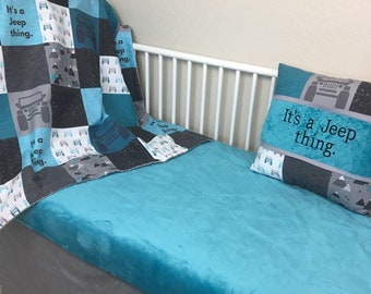 jeep crib bedding