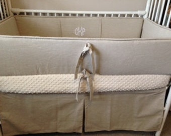 Taupe Crib Bedding Etsy