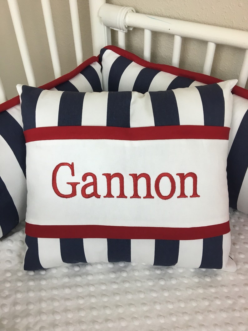Custom Baby Bumper Pad baseball baby Bedding boy Crib Sets Etsy