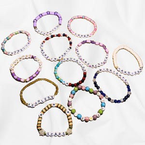 Personalized Song Lyric/Concert Bracelets