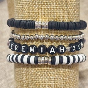 Personalized Bible verse bracelets