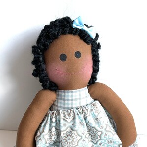 AFRICAN AMERICAN  BABY first Doll first birthday gift baby first doll  1 year old gift Gift for mimi