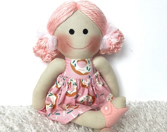 15 inches doll gift ,doughnut dress