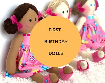 first birthday doll