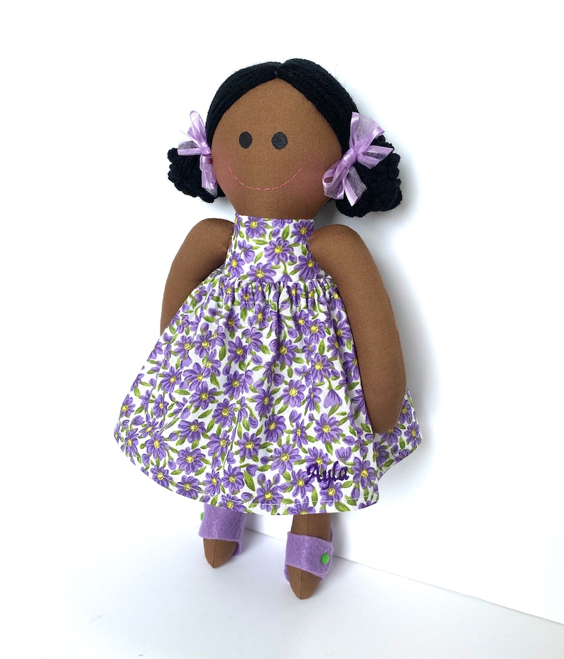 Personalization Embroidered FEE doll,s, handstiched ,gifted embroider, embroid doll,s giftful, nameful image 5