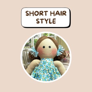 Custom Baby Doll with Two Buns – Personalized Cotton Keepsake. Handmade Best Seller Doll Kids -Gift That Lasts Longer. Christmas First Gift