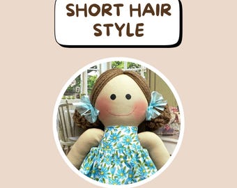 Bambola personalizzata con due panini Ricordo in cotone fatto a