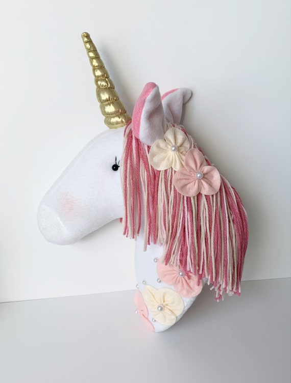 unicorn doll head