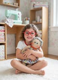 Handmade Granny Doll \u2013 Vintage Style Keepsake Gift- gift for girls- Grandaughter gift idea