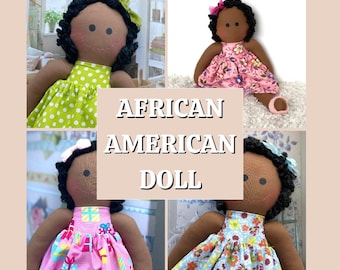 AFRICAN AMERICAN Doll Baby first doll girls gift