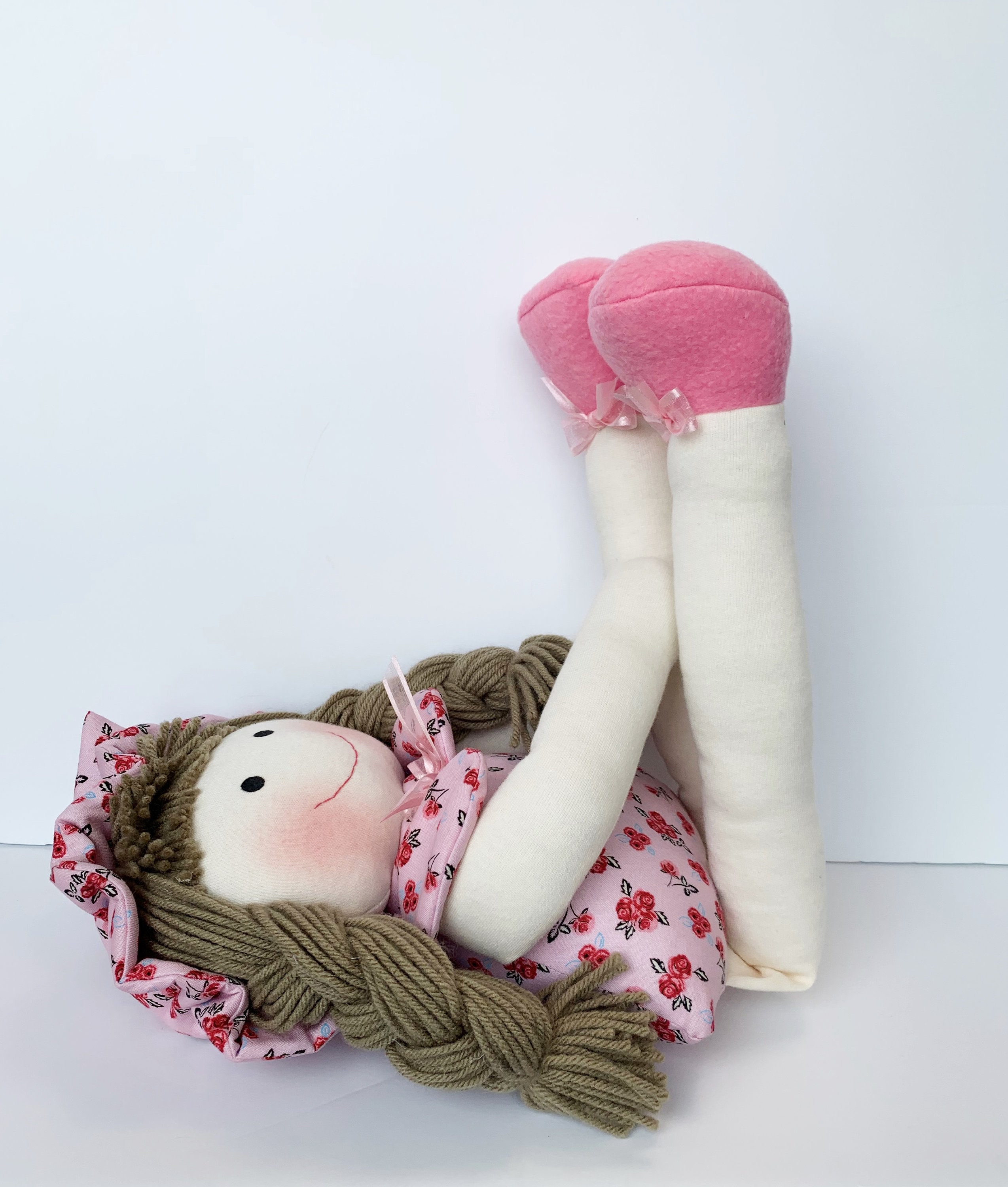 Baby First Doll cloth doll rag doll first birthday girls gift Children