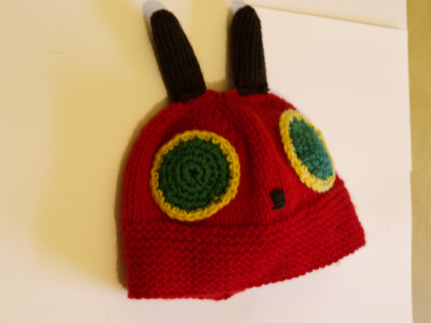 The Very Hungry Caterpillar Hat pattern Etsy