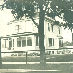 125 South 16th House Building Antique Photo Black White Photograph