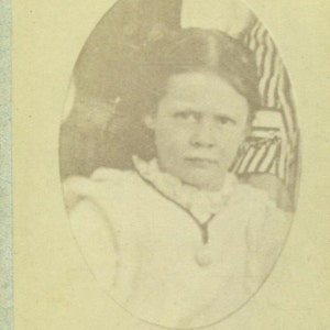 Lydia Sarnia Ont Canada Girl Antique Carte De Viste Black White Photo Photograph
