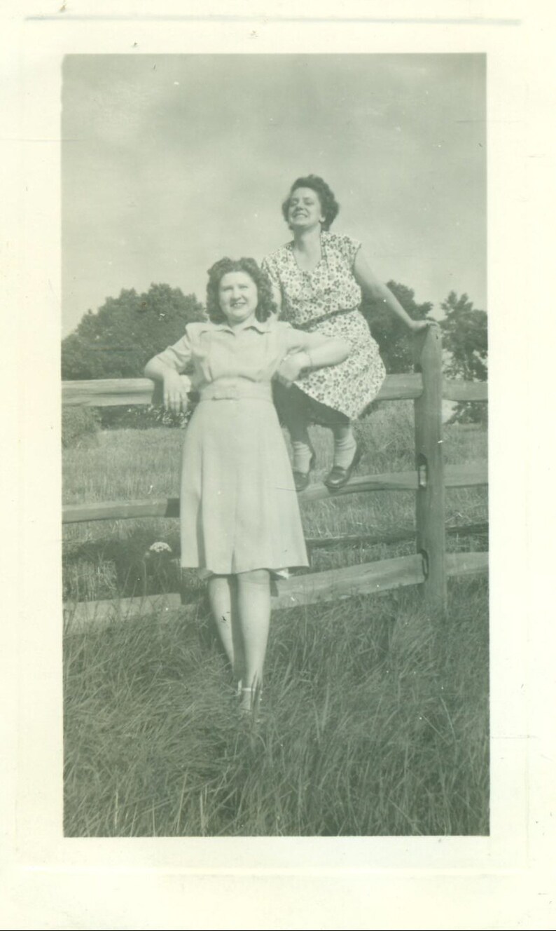 1940s farm dress