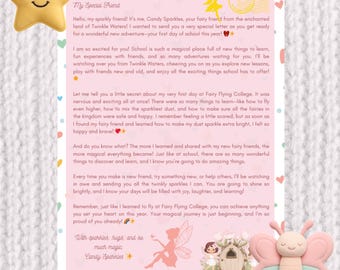 First Day of School Letter - Teachers Parents - Magic - School starting back