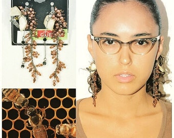 Self Design Queen Bee Earrings