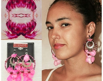 Self Design Hoop Earrings