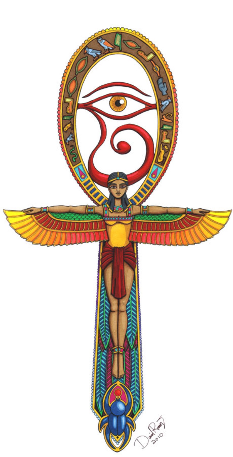 Ankh 11 x 17 Print image 1